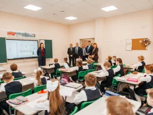 В Павлове новая средняя школа №17 заработает на полную мощность в следующем учебном году